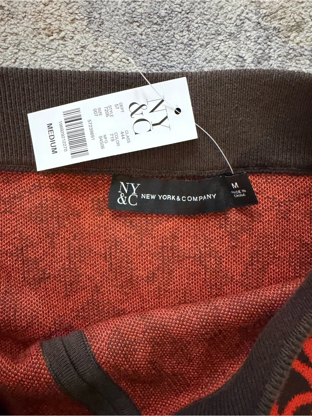 NY&Co knit sweater skirt set